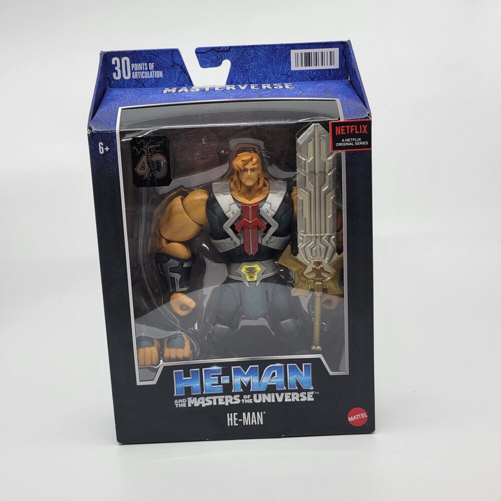 Masters of The Universe Masterverse Animated He-Man 7" Figure Gift Mattel Toys